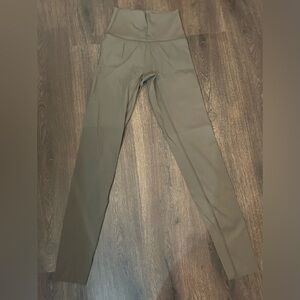 Olive Green Women's Leggings